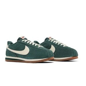 Nike Cortez Vintage Green and White Sneakers